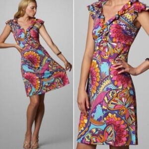 Lilly Pulitzer Silk Clare Optical Confusion Dress